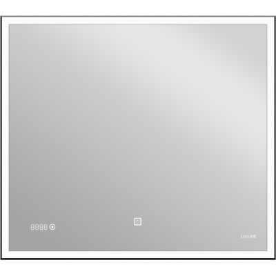 Зеркало CERSANIT LED 011 DESIGN 80 с подсветкой и часами